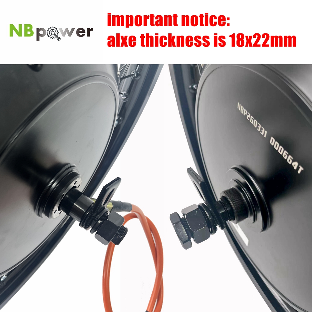 NBpower/170mm Dropout QS 273 4 - Qs Motor 273 8000W Hub Motor 评论和价格